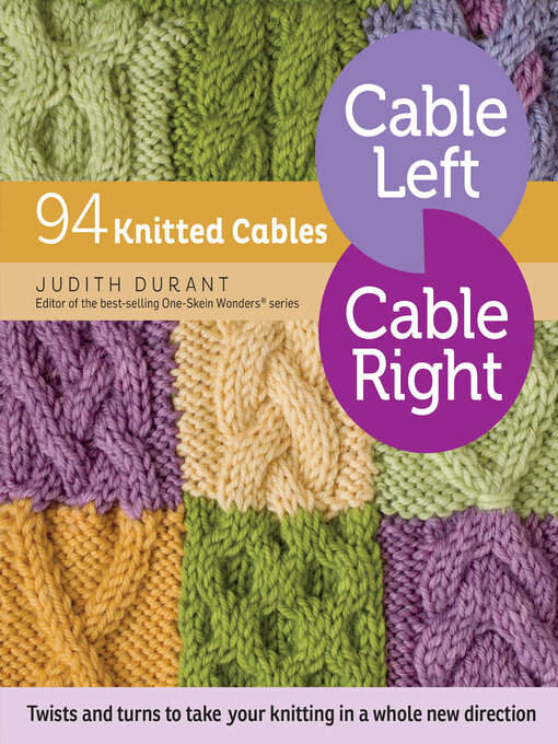 Title details for Cable Left, Cable Right by Judith Durant - Available